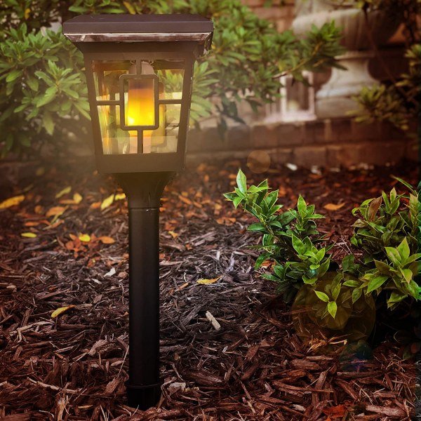 flame Bulb Solar Accent Light - Image 2