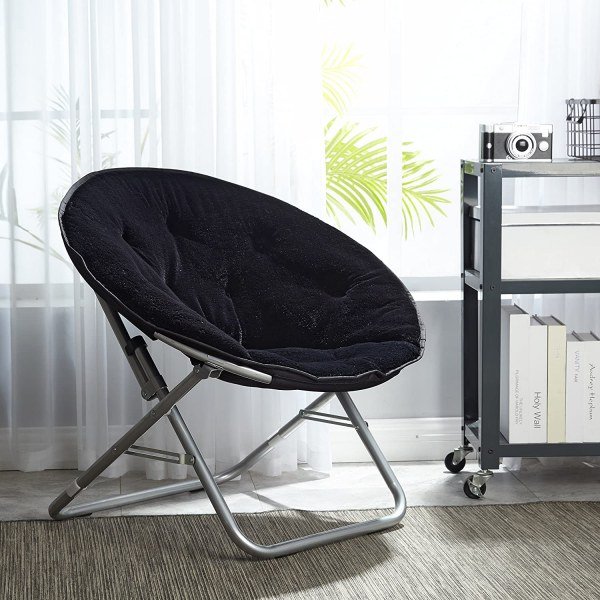 Saucer Chair with Metal Frame - Image 3
