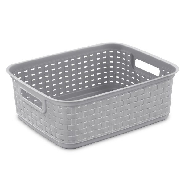 Sterilite short Weave Basket